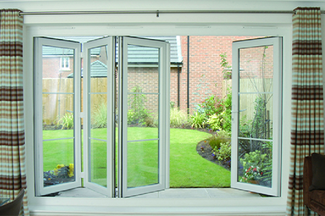 Fold and slide window