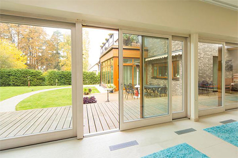Lift and slide door 5