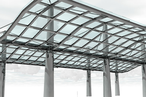 suspended glazing
